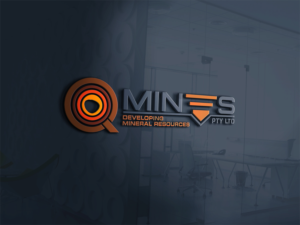 QMines Pty Ltd - Developing Mineral Resources | Logo Design by pachilakili