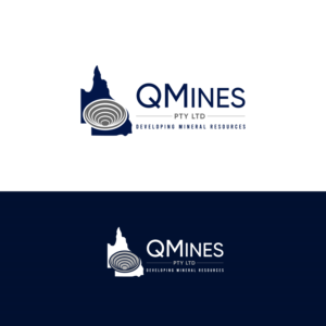 QMines Pty Ltd - Developing Mineral Resources | Logo-Design von ArtisticQuest