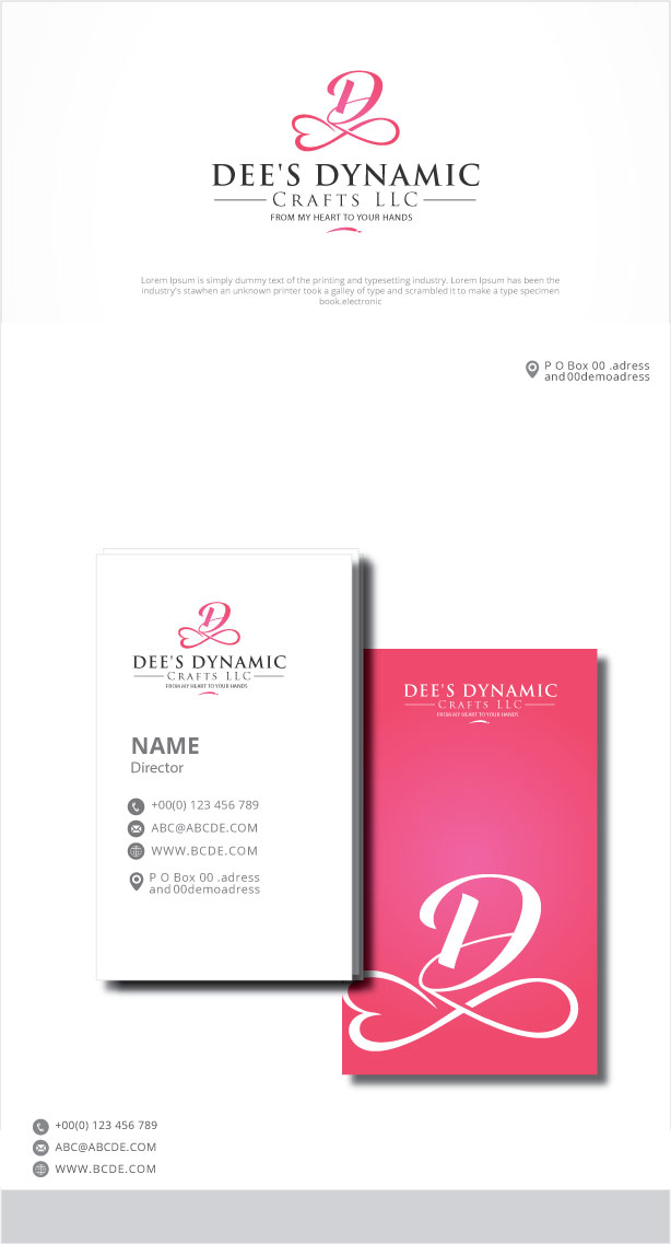 Logo Design by graphicevolution for Dee's Dynamic Crafts LLC | Design #25194702