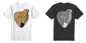 T shirt design for small electric guitar brand | T-Shirt-Design von Creative M^ck