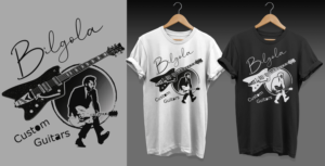 T shirt design for small electric guitar brand | T-Shirt-Design von Al Pech
