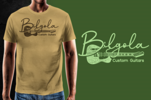 T shirt design for small electric guitar brand | T-Shirt-Design von gekgrfx