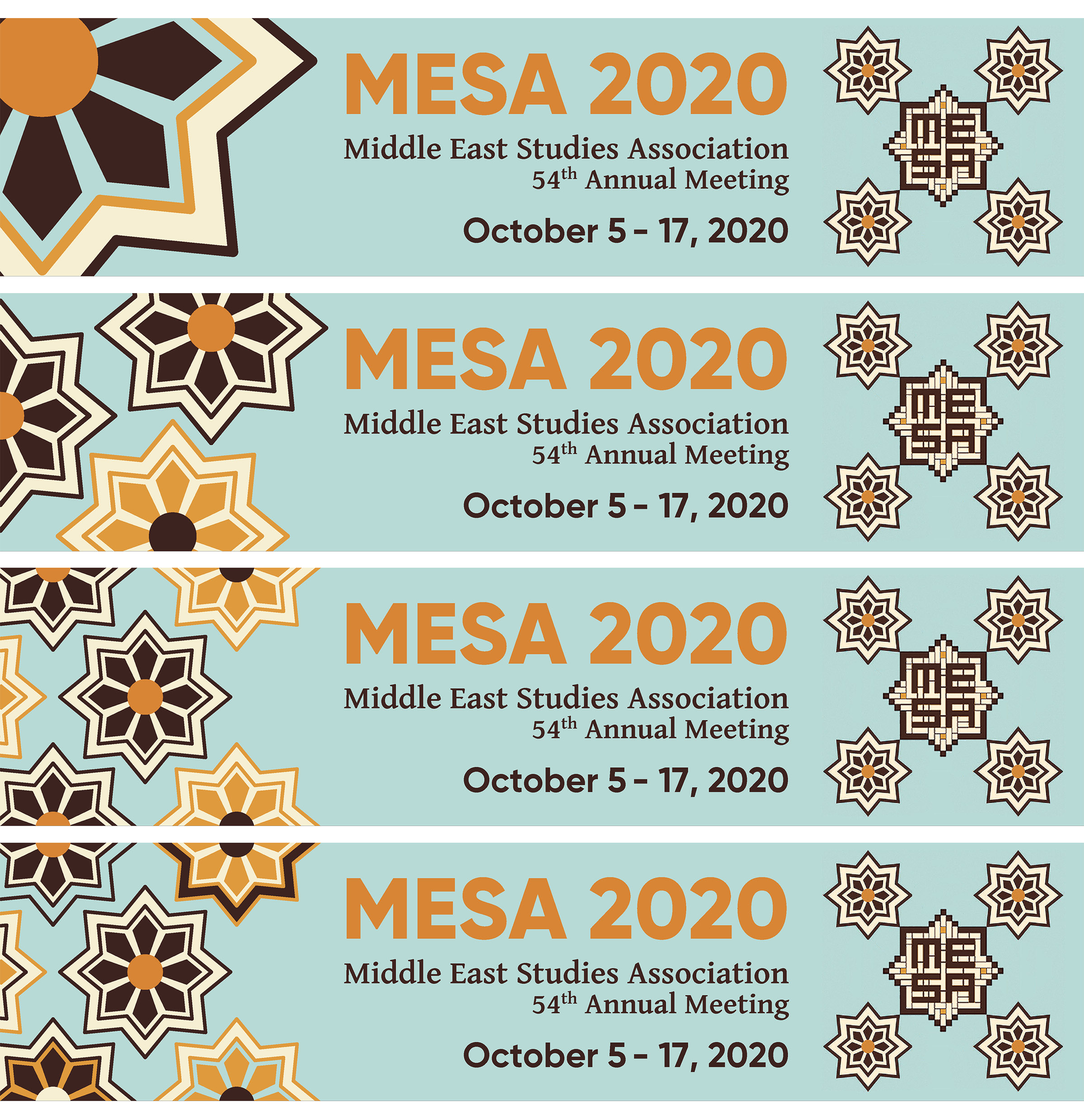 Graphic Design by Ravin Designs for Middle East Studies Association | Design #25212640