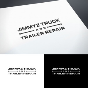 Jimmy'z Truck and Trailer Repair | Logo Design by tejo