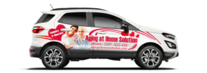 wrap white ford  ecosport 2020 | Car Wrap-Design von edge design