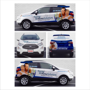 Car Wrap Design by DG+ for Aging at Home Solution | Design #25213069