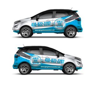 Car Wrap-Design von Shumaila Kiran für Aging at Home Solution | Design: #25202419