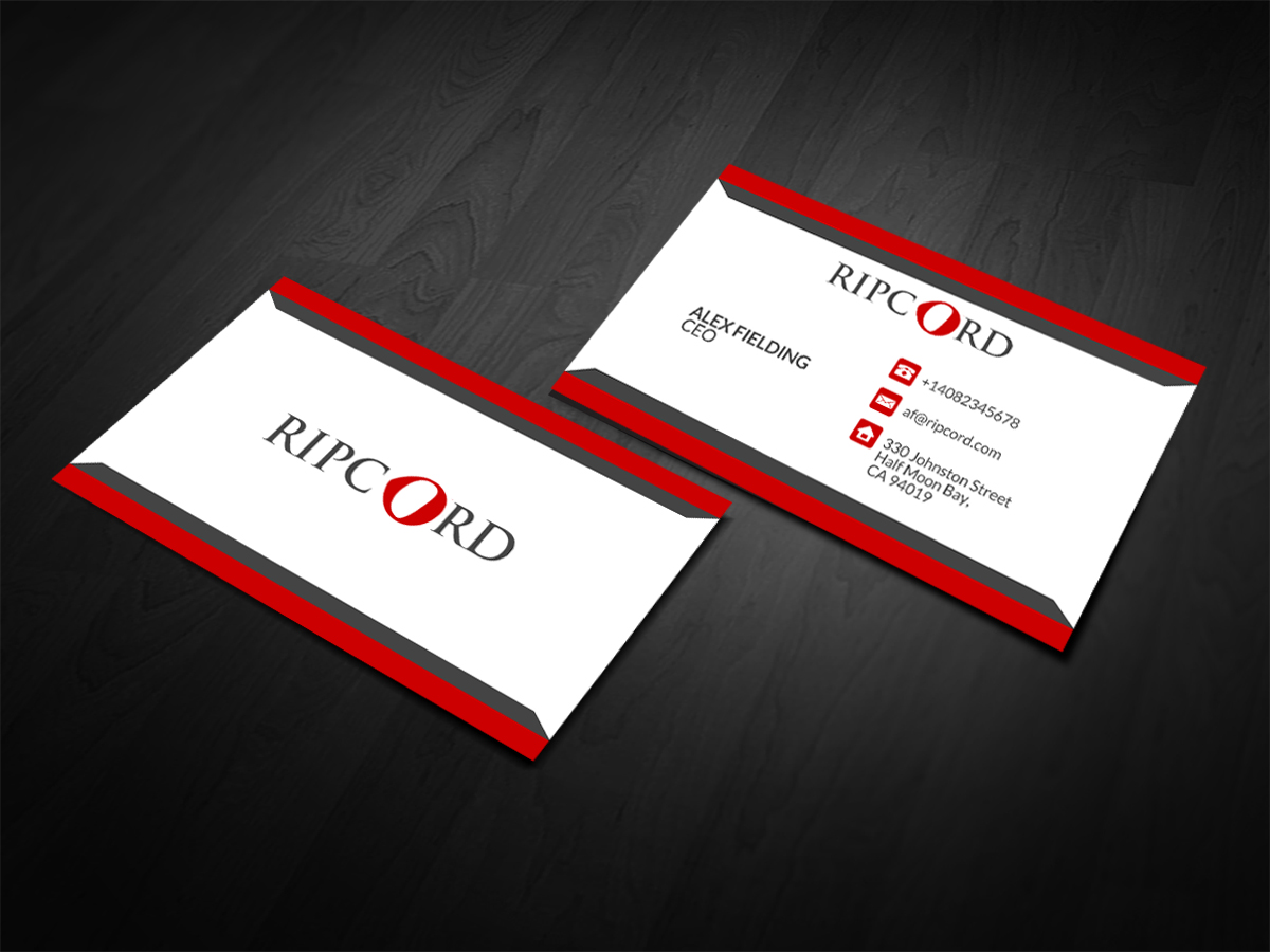 Visitenkarten-Design von Sarah Haroon für dieses Projekt | Design #3019130