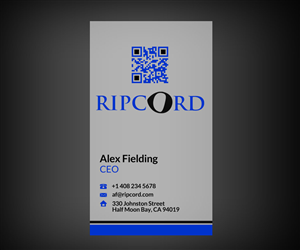 Business Card Design by Sarah Haroon for this project | Design: #3022605