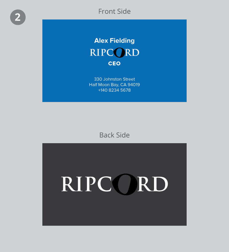 Business Card Design by minileaf for this project | Design #3026347