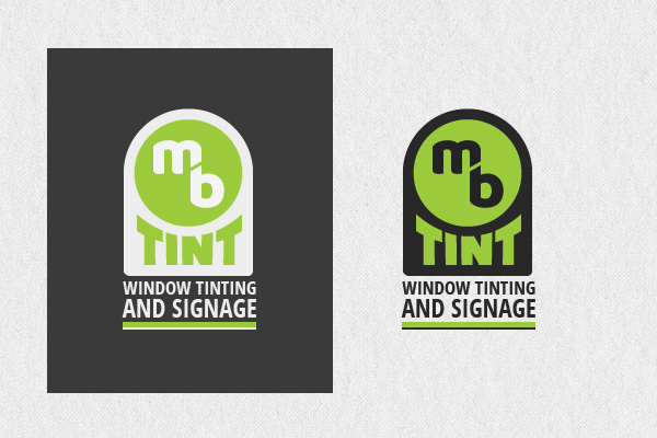 Design de Logo par Websaf pour MB TINT & SIGNAGE | Design #25206471