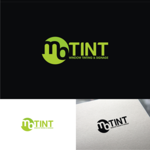 Logo Design by e-graphics for MB TINT & SIGNAGE | Design: #25209670