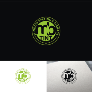 Logo Design by e-graphics for MB TINT & SIGNAGE | Design: #25209671