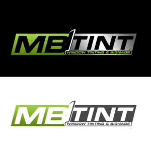 Logo Design by cindy.gootaz54 for MB TINT & SIGNAGE | Design: #25232679