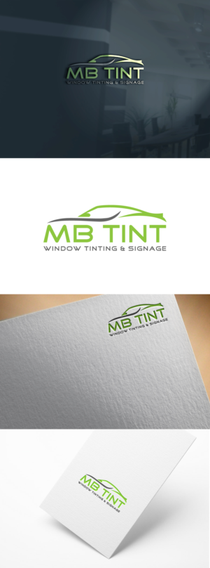 Logo Design by Create 3 for MB TINT & SIGNAGE | Design: #25202520