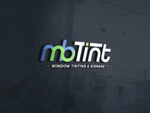 Logo Design by Miladin for MB TINT & SIGNAGE | Design: #25208452