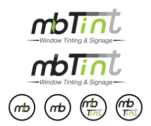 Logo Design by Graphic_Dune for MB TINT & SIGNAGE | Design #25233006