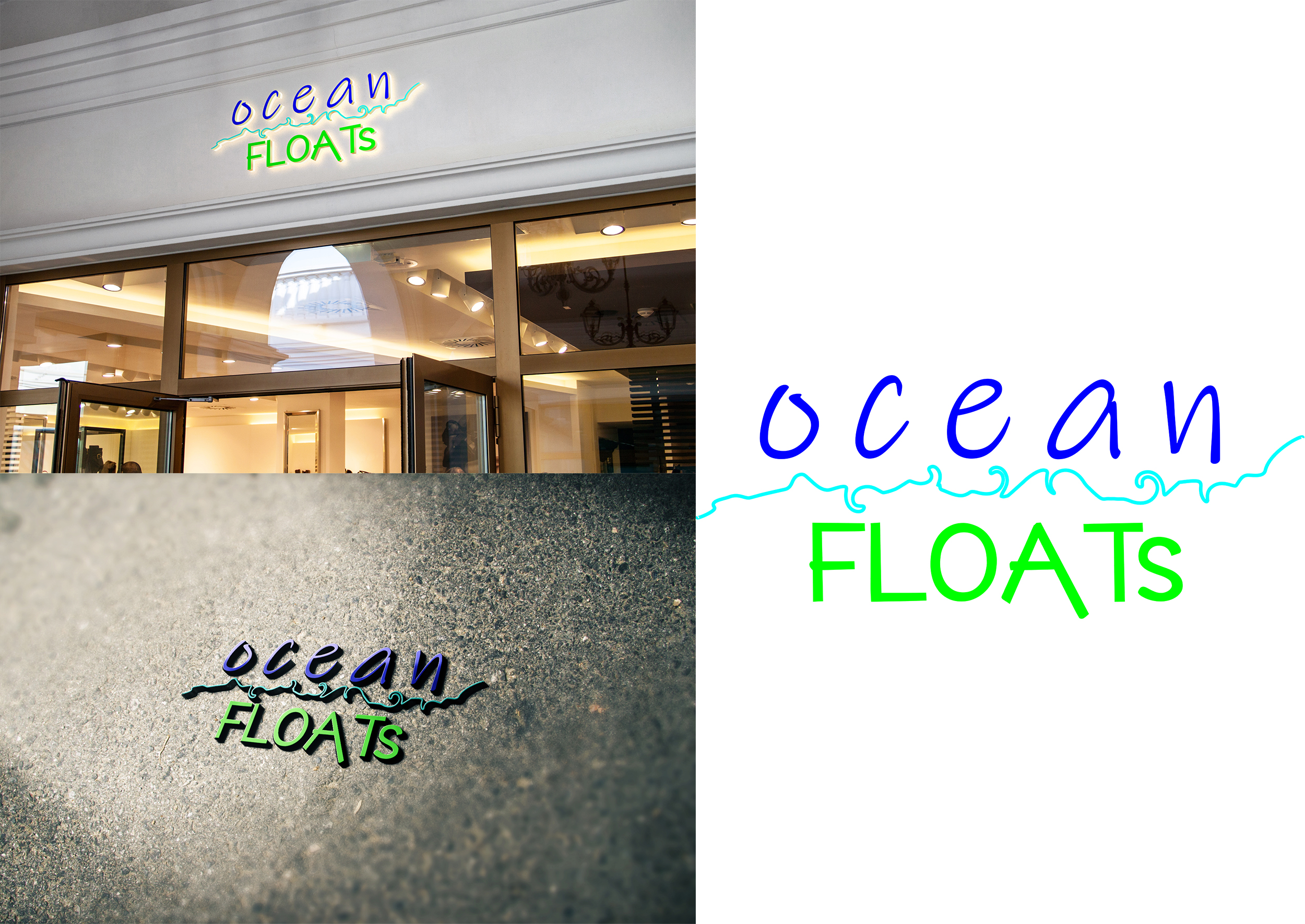 Logo-Design von MISSERIKA für Ocean Floats  | Design #25202978