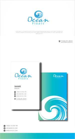 Logo-Design von graphicevolution für Ocean Floats  | Design: #25199975