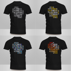 New Fitness Brand T-shirt Design for Print on Demand Dropshipping Store* | Diseño de Camiseta por Kero
