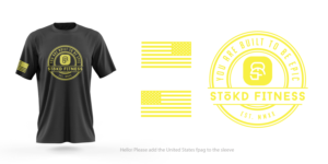 New Fitness Brand T-shirt Design for Print on Demand Dropshipping Store* | Diseño de Camiseta por Risallah