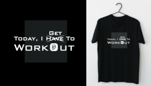 New Fitness Brand T-shirt Design for Print on Demand Dropshipping Store* | Diseño de Camiseta por K Hari Prasad