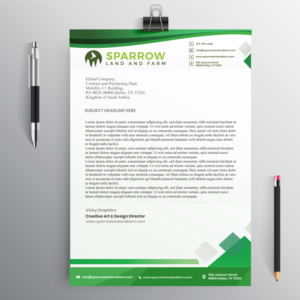 Letterhead Design by Vicky Graphics
