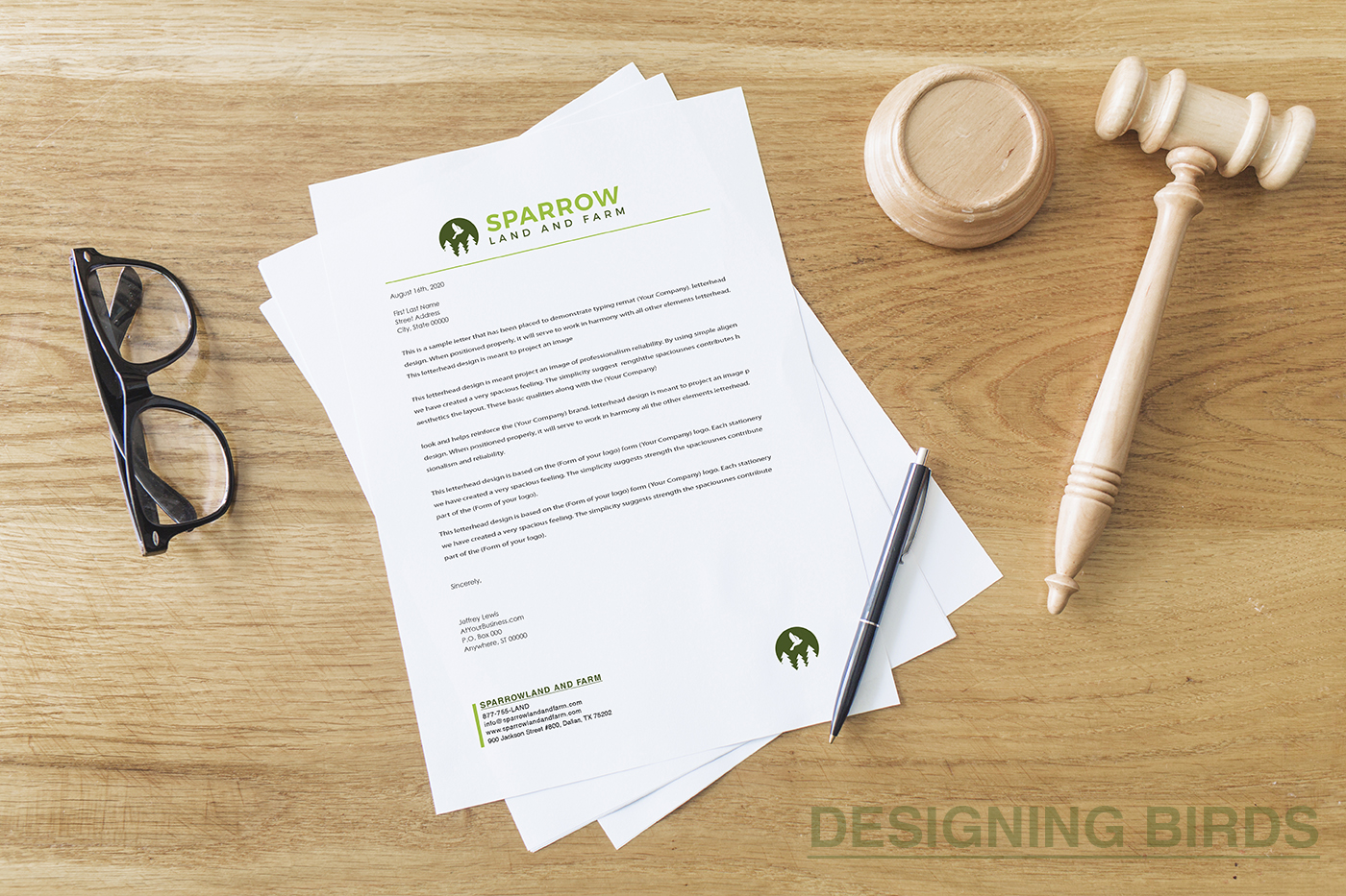 Briefkopf-Design von Designing Birds für dieses Projekt | Design #25202246