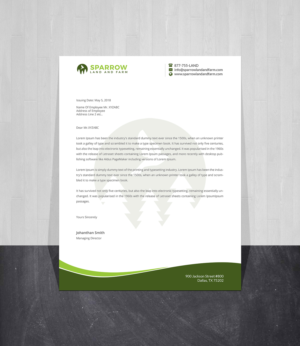 Letterhead Design by Creations Box 2015 for this project | Design: #25211860