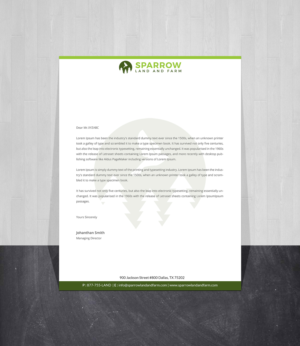 Letterhead Design by Creations Box 2015 for this project | Design: #25211862