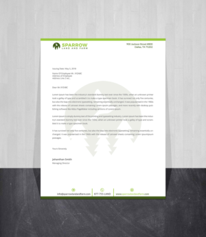 Letterhead Design by Creations Box 2015 for this project | Design: #25211866