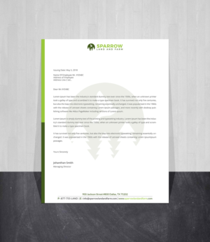 Letterhead Design by Creations Box 2015 for this project | Design: #25211867