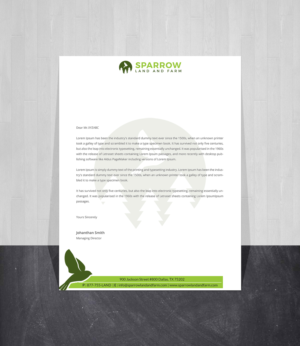Letterhead Design by Creations Box 2015 for this project | Design: #25211869