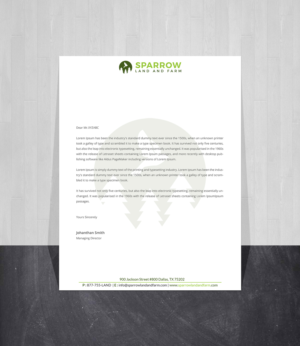 Letterhead Design by Creations Box 2015 for this project | Design: #25211904