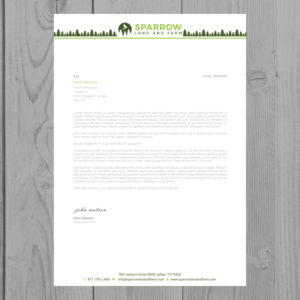Letterhead Design by LAXMI DESIGNHUB for this project | Design: #25226028