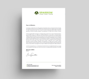Letterhead Design by Tripti Ranjan Gain for this project | Design: #25209129