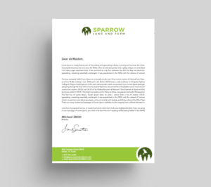 Land Buying Company Needs Letterhead for Direct Mail Marketing to Land Owners | Design En-Tête par Tripti Ranjan Gain