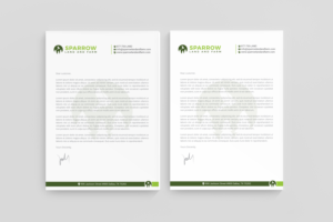Letterhead Design by R.design for this project | Design: #25200489