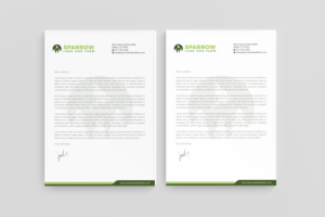 Letterhead Design by R.design for this project | Design: #25200566