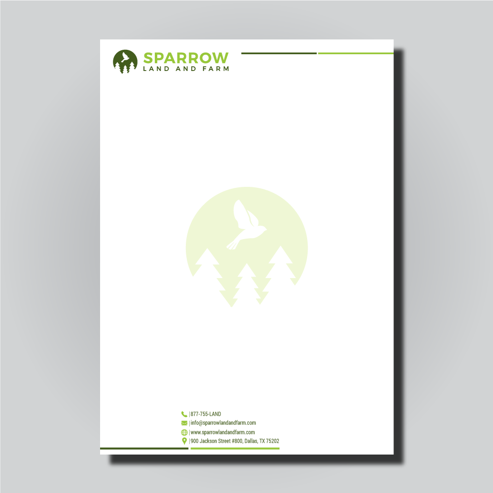 Letterhead Design by Pritika123 for this project | Design #25217614