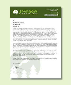 Letterhead Design by brianmwashuke for this project | Design: #25210042