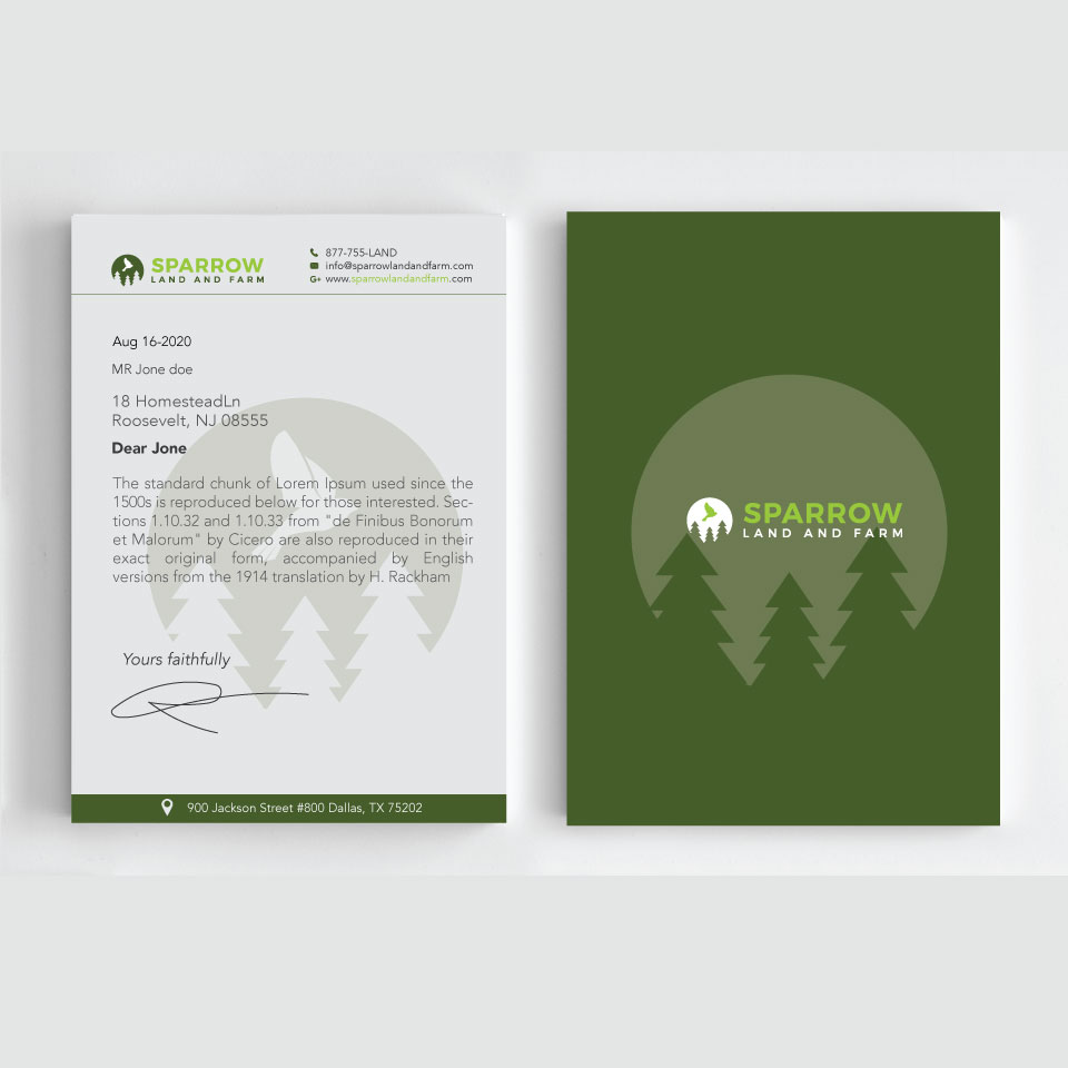 Letterhead Design by zumur 2 for this project | Design #25202258