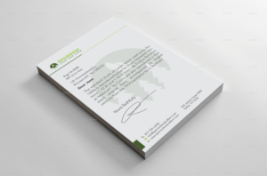 Letterhead Design by zumur 2 for this project | Design: #25203076