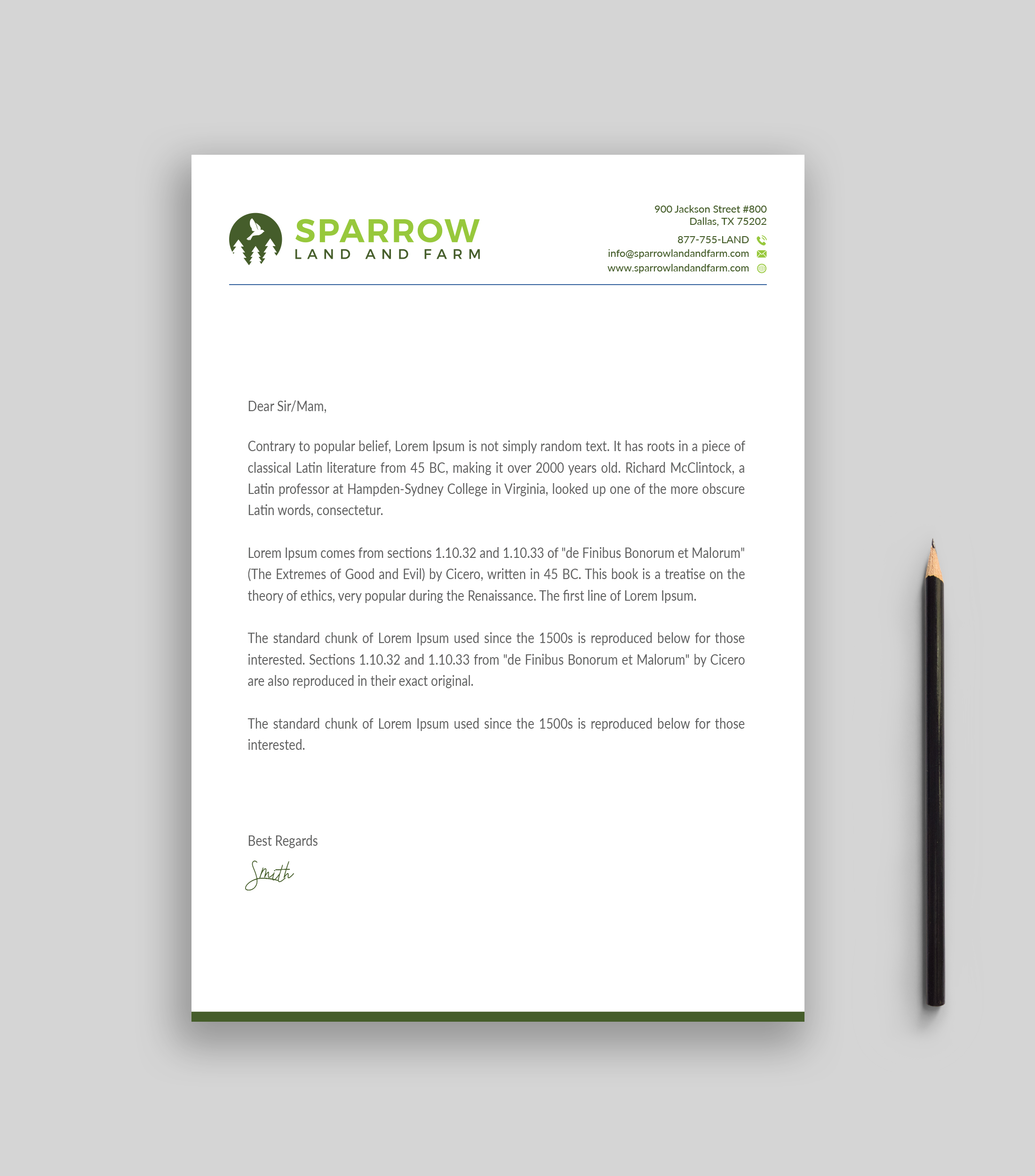 Letterhead Design by Musa. A for this project | Design #25201485