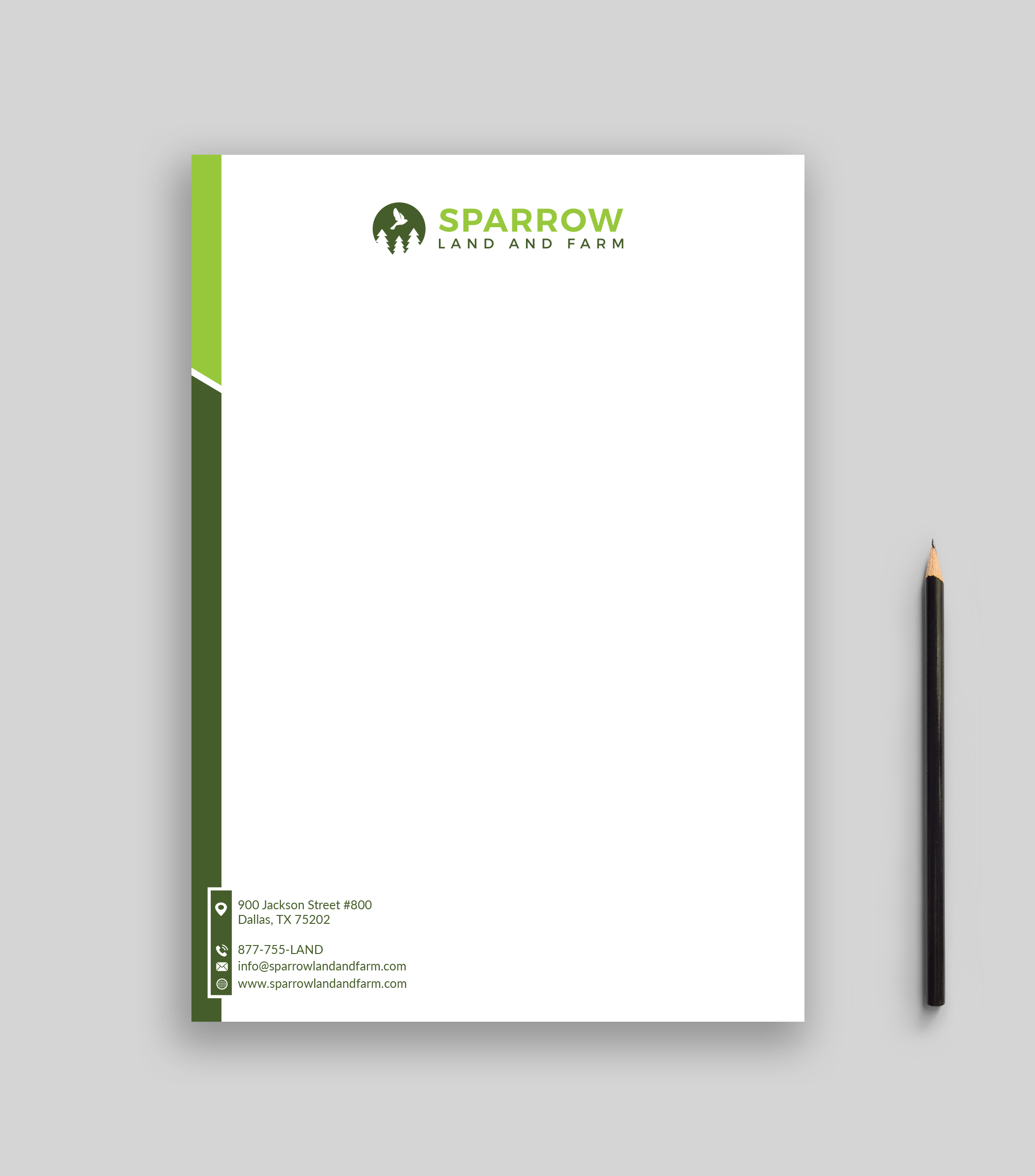 Letterhead Design by Musa. A for this project | Design #25201488