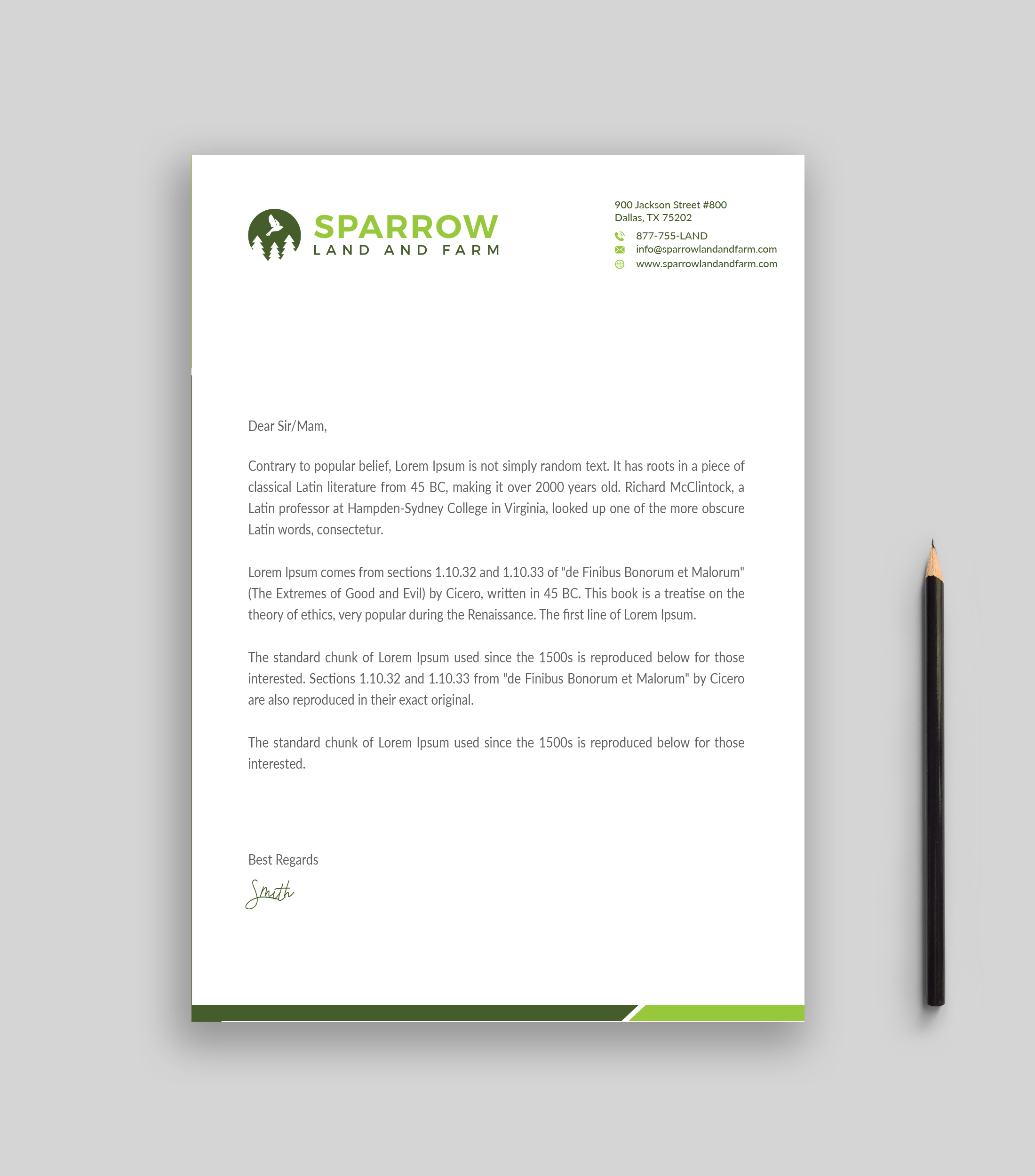 Letterhead Design by Musa. A for this project | Design #25201489