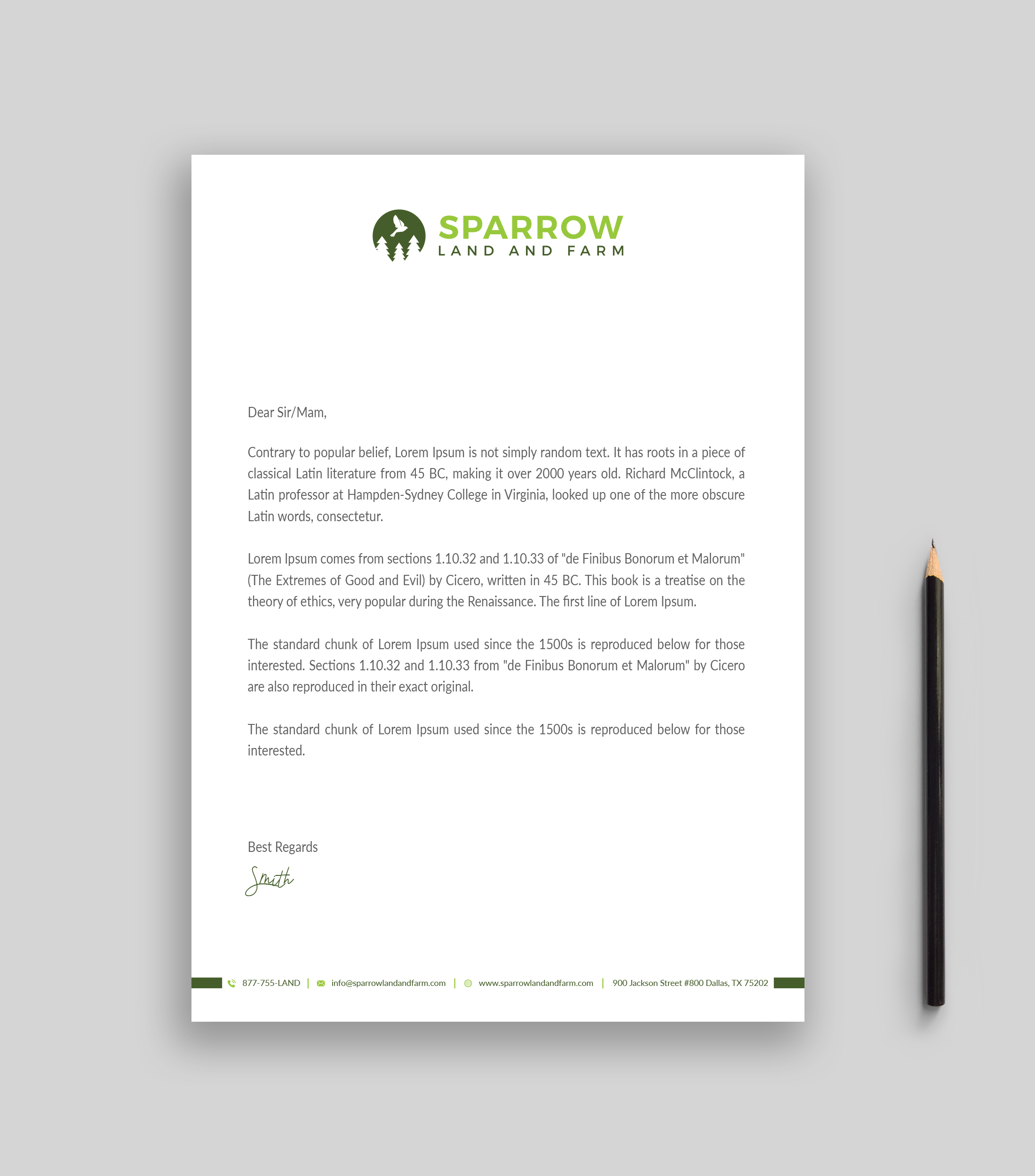 Briefkopf-Design von Musa. A für dieses Projekt | Design #25201492