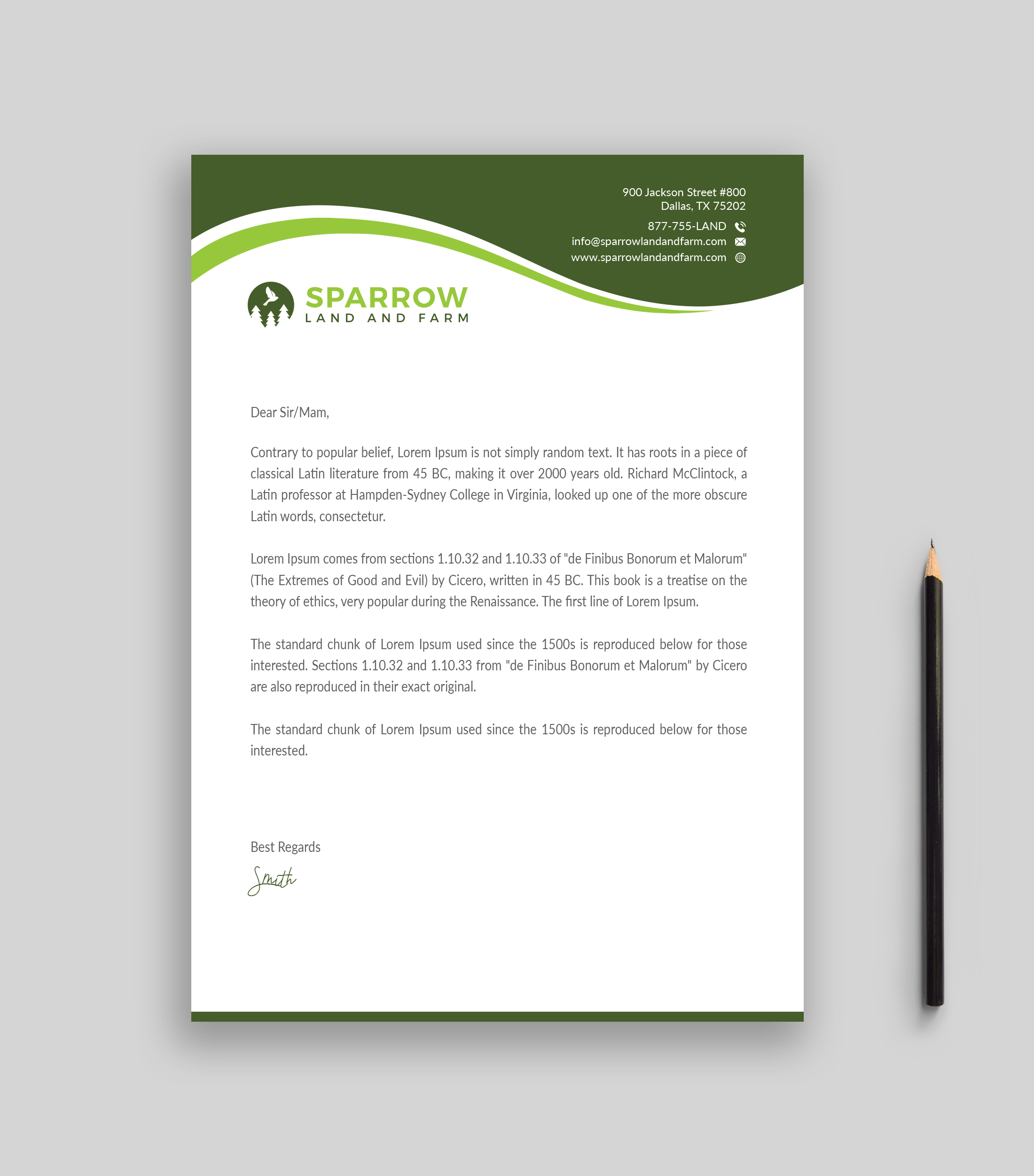 Letterhead Design by Musa. A for this project | Design #25201494