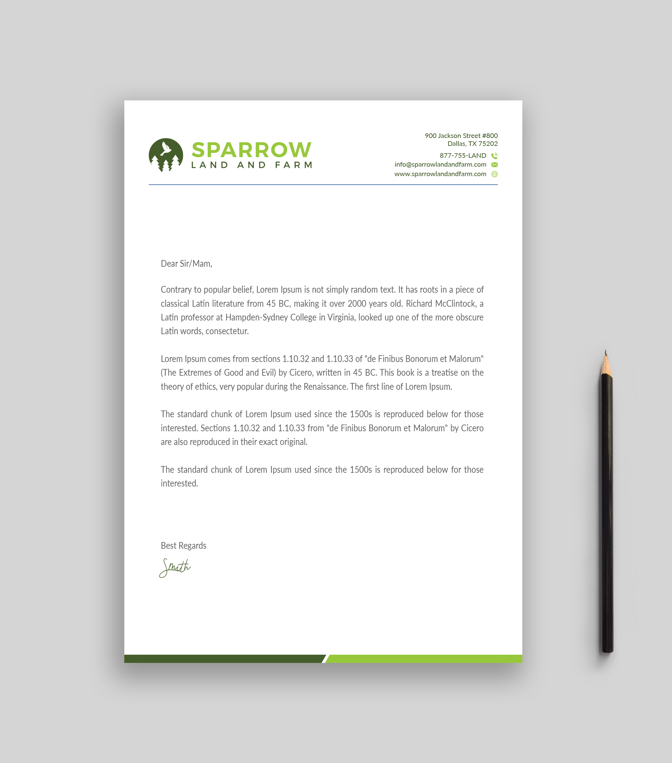 Letterhead Design by Musa. A for this project | Design #25225690