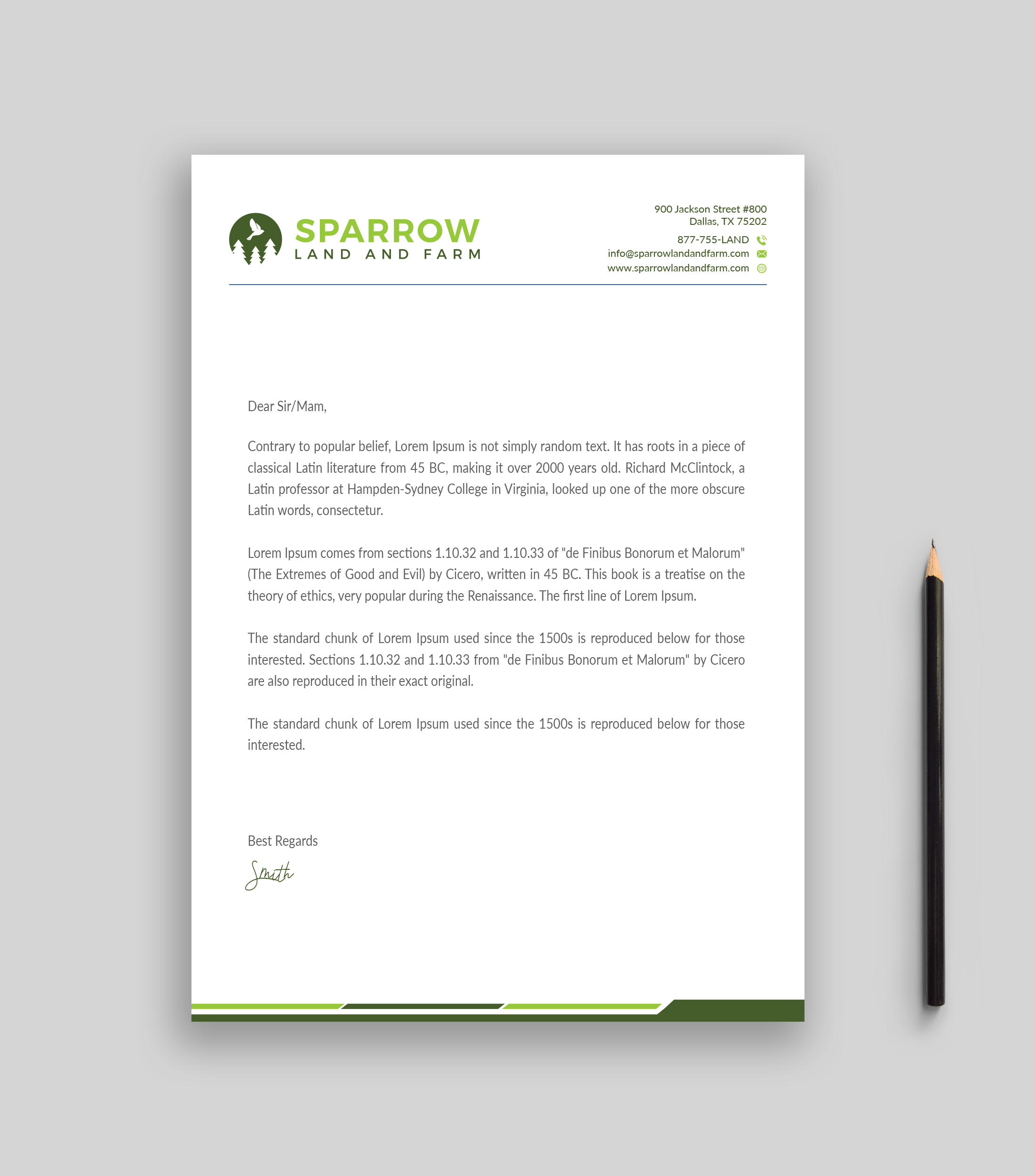 Briefkopf-Design von Musa. A für dieses Projekt | Design #25225691